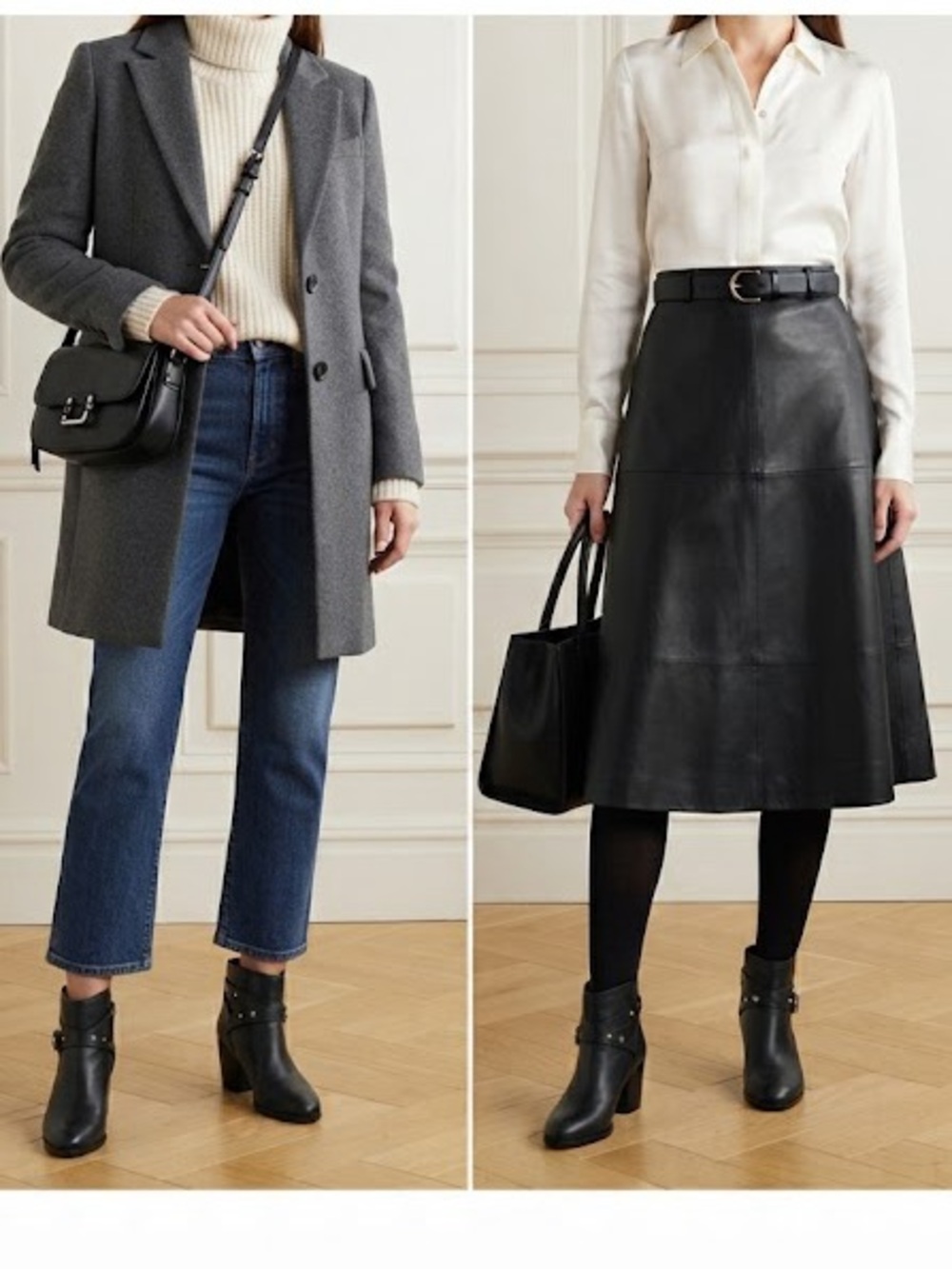 Rag & Bone Harrow black booties